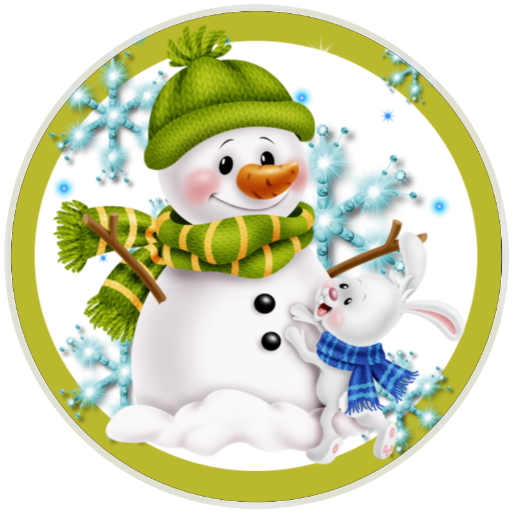 10” Snow Friends Snowman Winter Sign, Home Decor, Aluminum, The Ritzy Cactus
