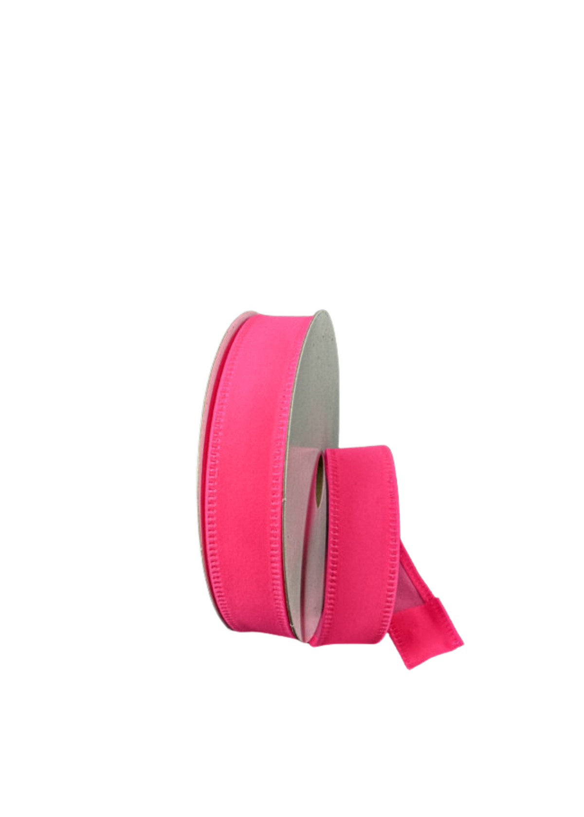Hot Pink Velvet Ribbon – 7/8" x 10 Yards, Christmas Ribbon, Valentine Ribbon, Holiday Wreath Ribbon, Craft Supplies