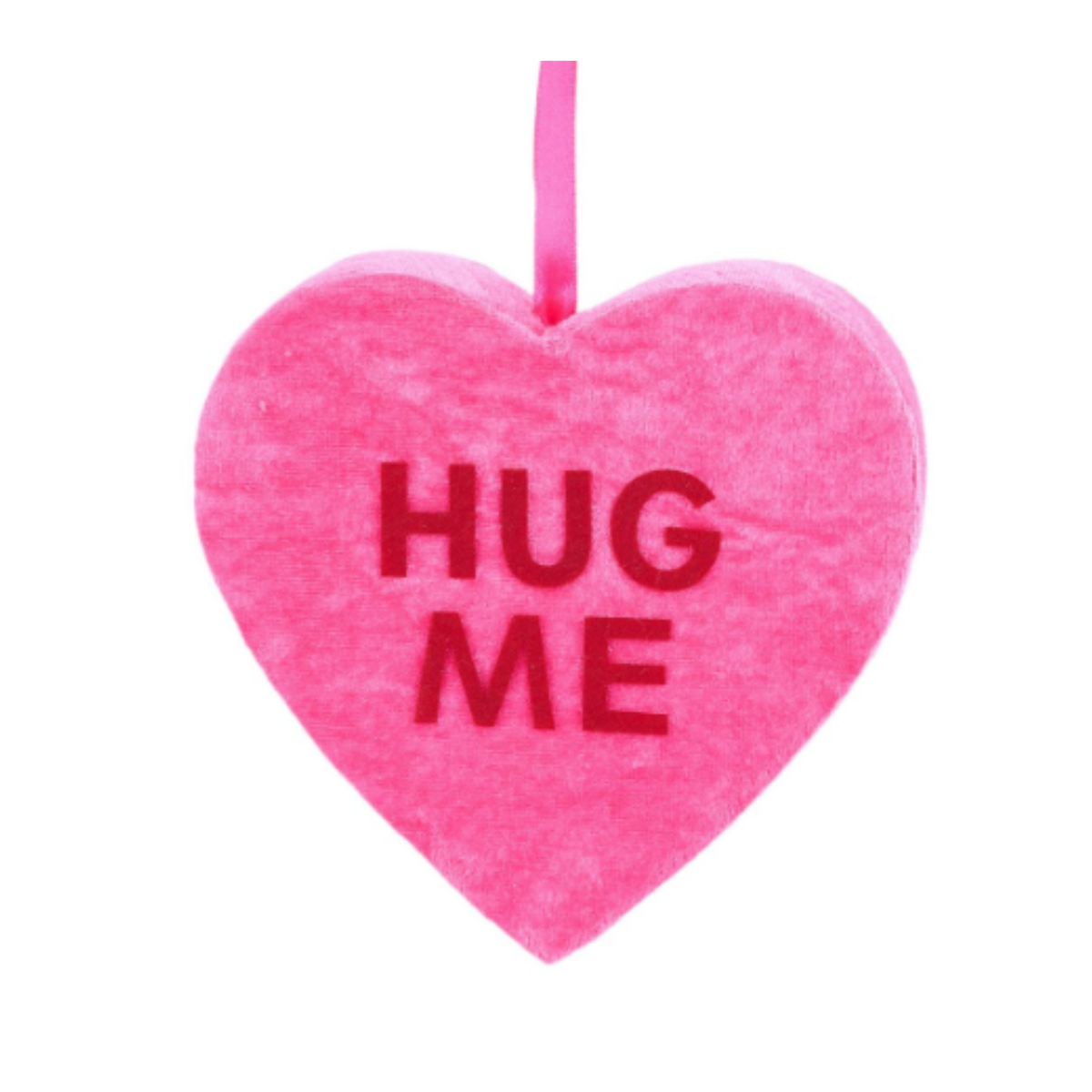 Hug Me Conversation Heart Wreath Embellishment – Door Decor Wreath Attachment
