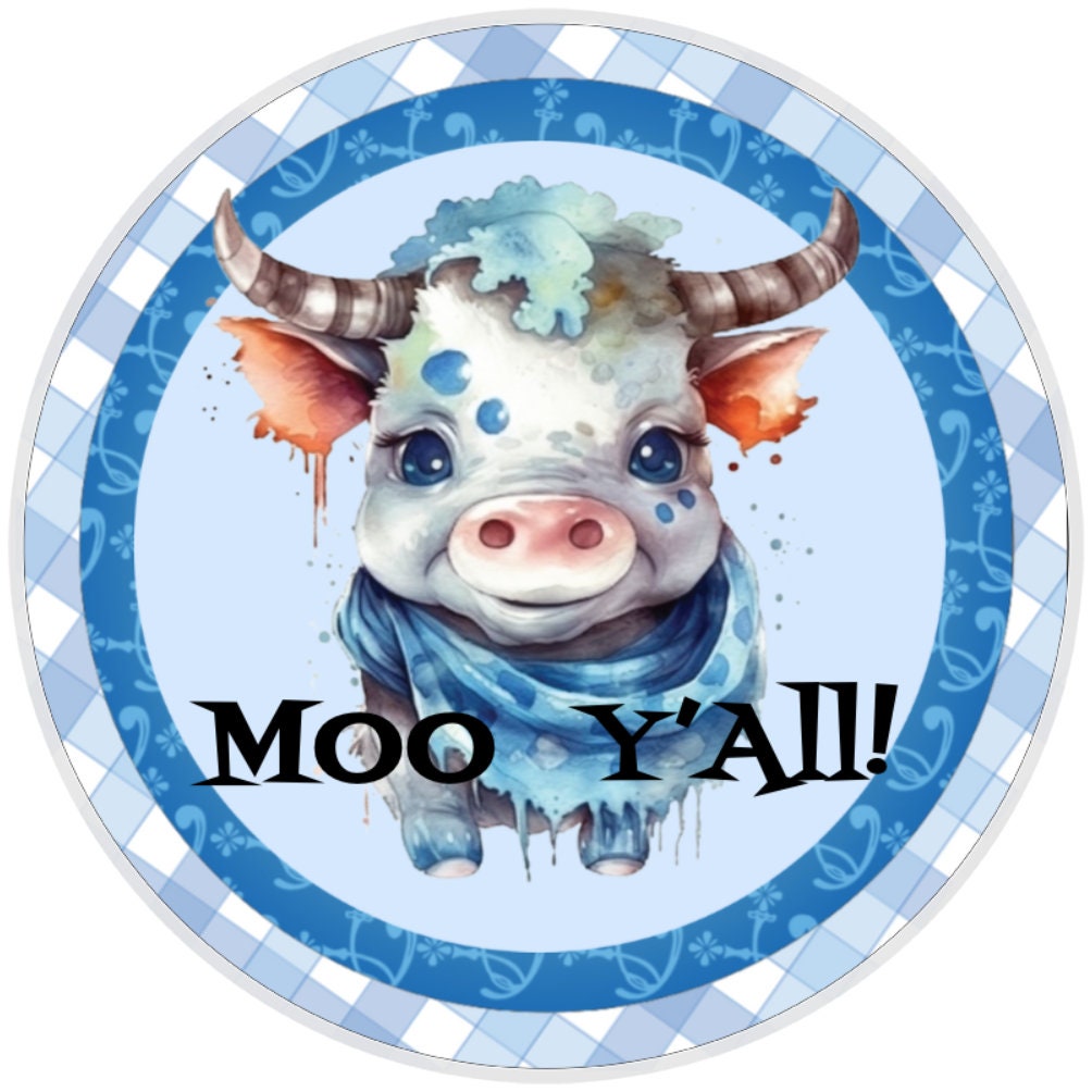 10 Moo Yall Cow Sign, Wreath Sign, Home Decor