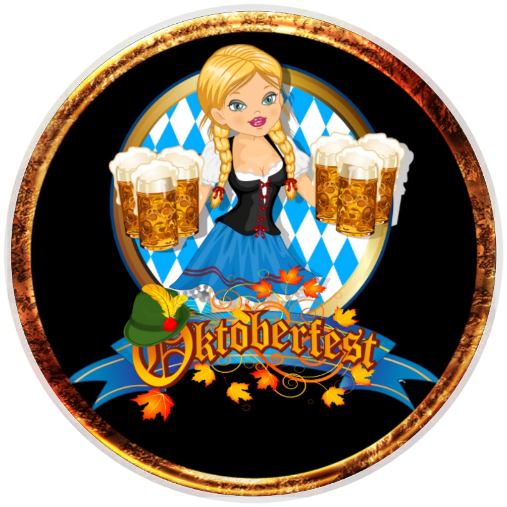 10 Oktoberfest Sign, Metal Wreath Sign, Home Decor