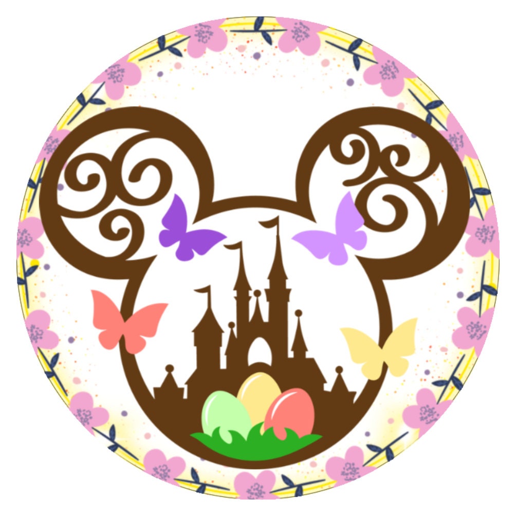 10 Spring Mouse Castle Sign, Wreath Sign, Metal sign, Home Decor