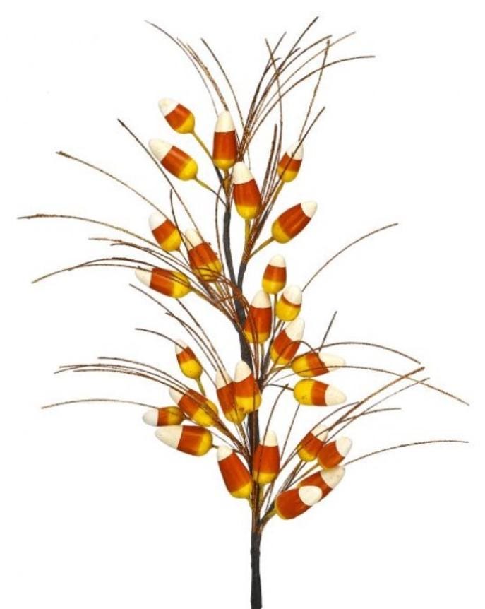 18 " Halloween Candy Corn, Wreath Embellishment, Wreath Supplies, DIY Craft Supply