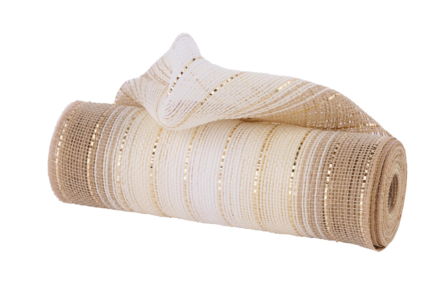 Brown Gold Ombre Deco Mesh -10 inches x 10yards, Poly Deco Mesh, Craft Supplies, DIY Crafts, Wreath Making