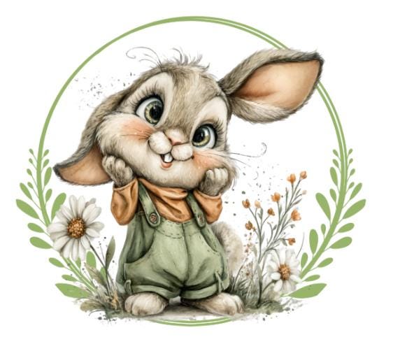 10 Easter Bunny Green Daisy Wreath Sign, Metal Wreath Sign, Home Decor, Spring Sign