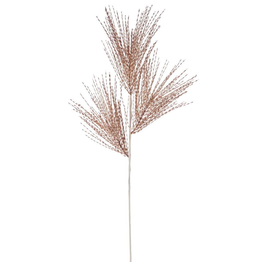 Vickerman 31" Champagne 3-Tip Starburst Spray, Holiday Spring Christmas Wreath Spray, Holiday Embellishment, DIY Wreath Supply