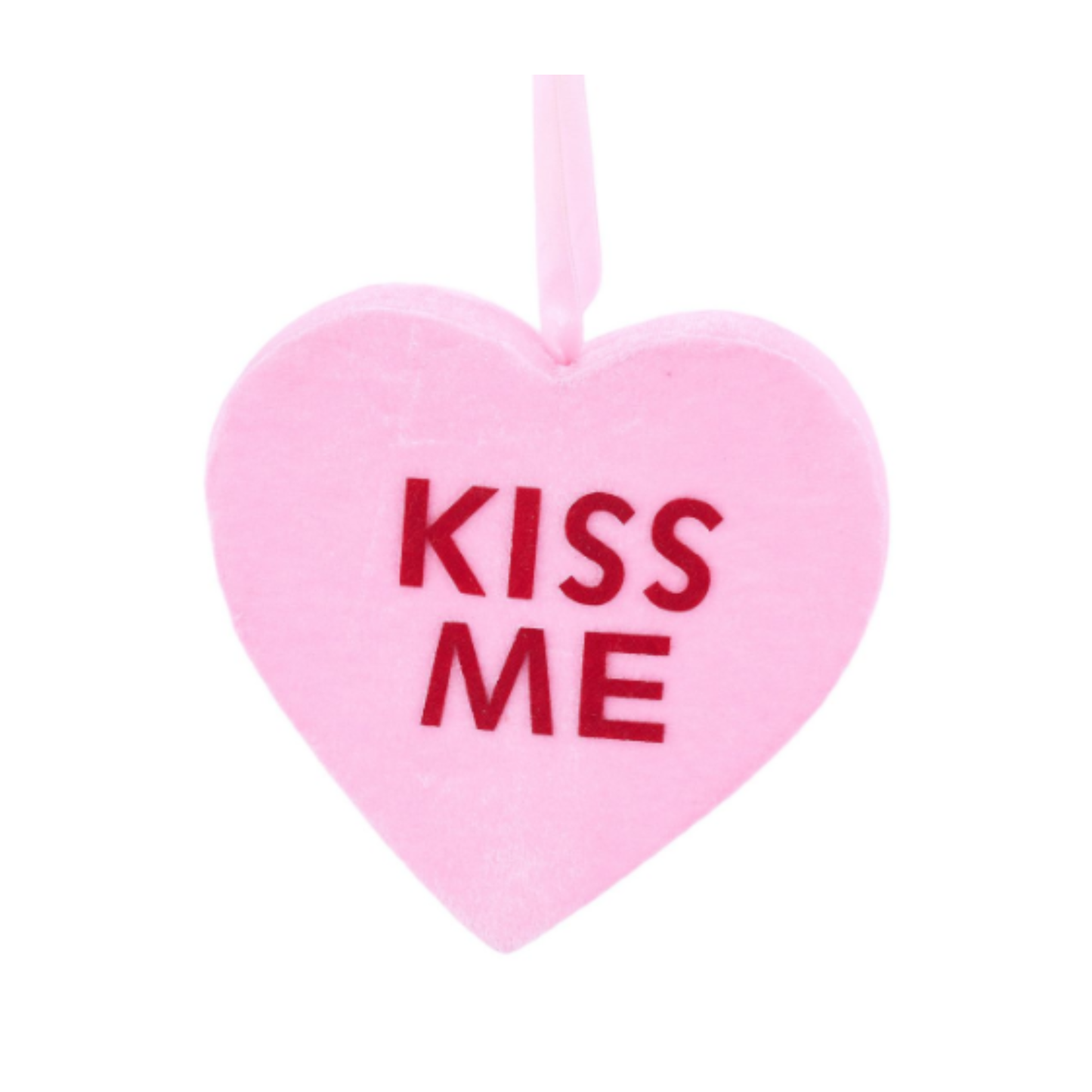 Kiss Me Conversation Heart Wreath Embellishment – Door Decor Wreath Attachment, Craft Supplies, The Ritzy Cactus
