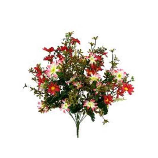 Daisy Mixed Bush 20"L, Home Decor, DIY Wreath Supply