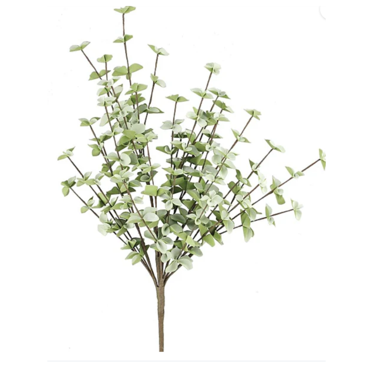 23"L Eva Eucalyptus Bush Wreath Making Greenery Floral Spray