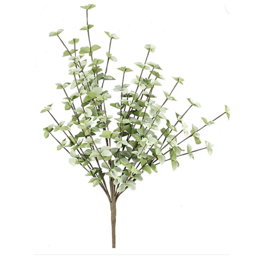 23"L Eva Eucalyptus Bush Wreath Making Greenery Floral Spray