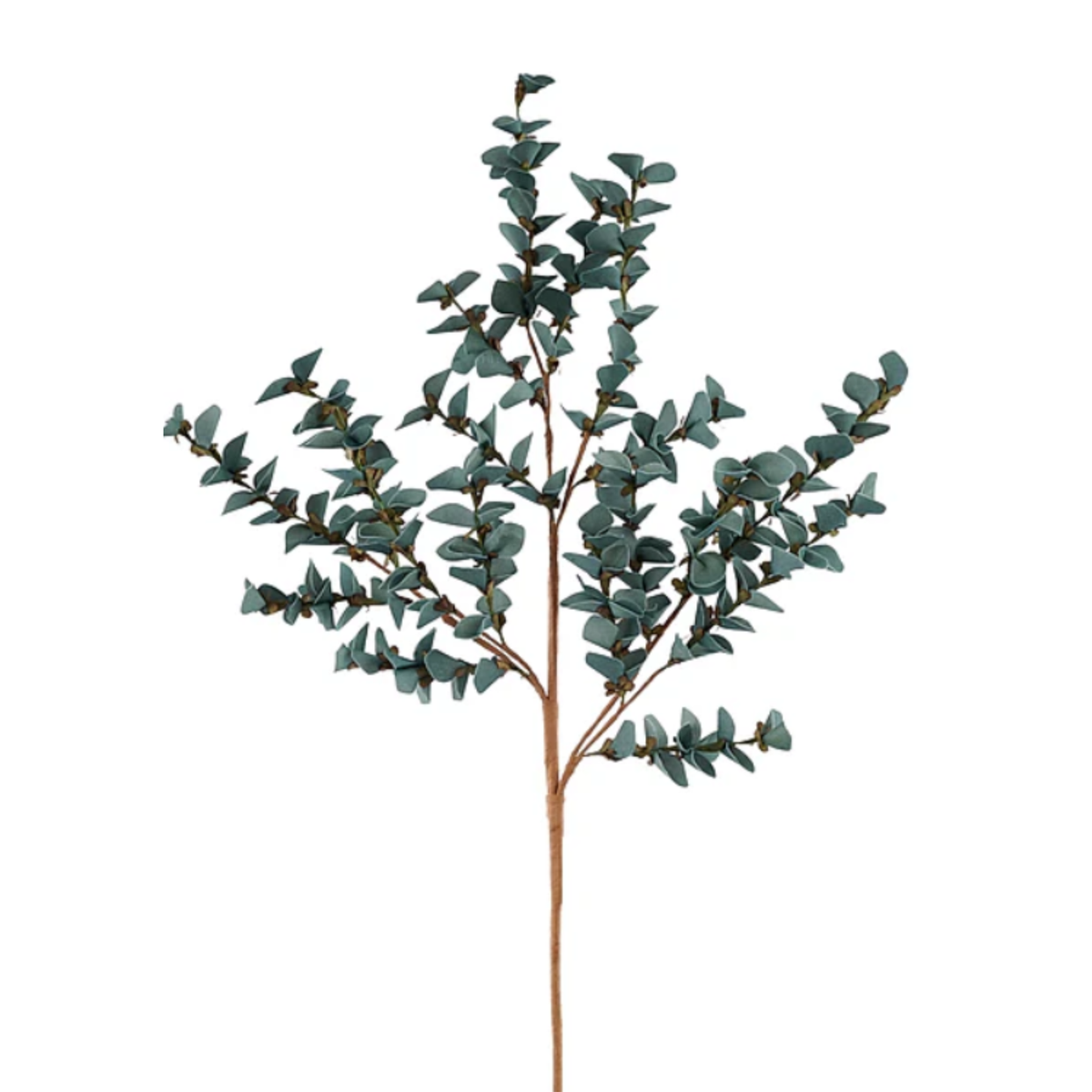 33"L Foam Eucalyptus/Paper Leaf Spray Wreath  Floral Greenery