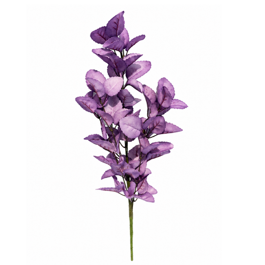 19" Lavender Leaf Spray Halloween Spring Wreath Greenery