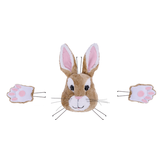 Rabbit With Paws Wreath Attachment 17 Inches H, Wreath Supplies, DIY Craft Supplies, Wreath Making