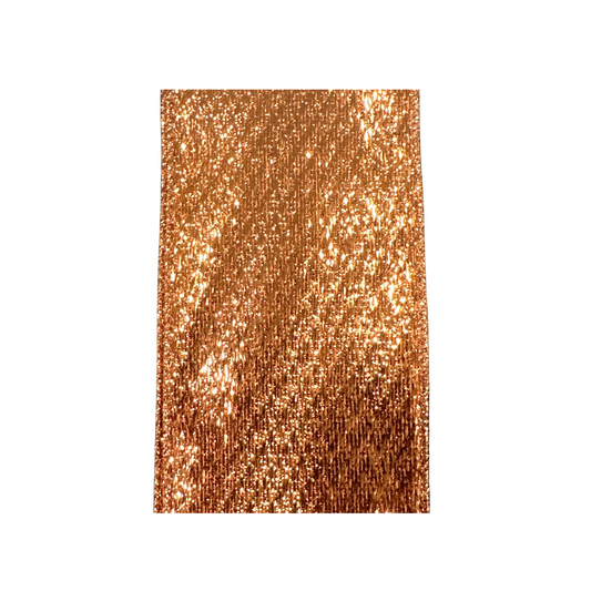 Orange Foil Wired Ribbon by JAS Ribbon – 2.5" x 10 Yards, Wreath Ribbon, Craft Supplies, The Ritzy Cactus (Copy)
