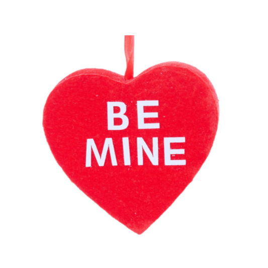 Be Mine Conversation Heart  Wreath Embellishment –  Door Decor Wreath Attachment