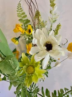 18" Summer Black Eyed Susan Spray, Wreath Embellishment, Wreath Supplies, Home Decor, Greenery, DIY Craft Supply