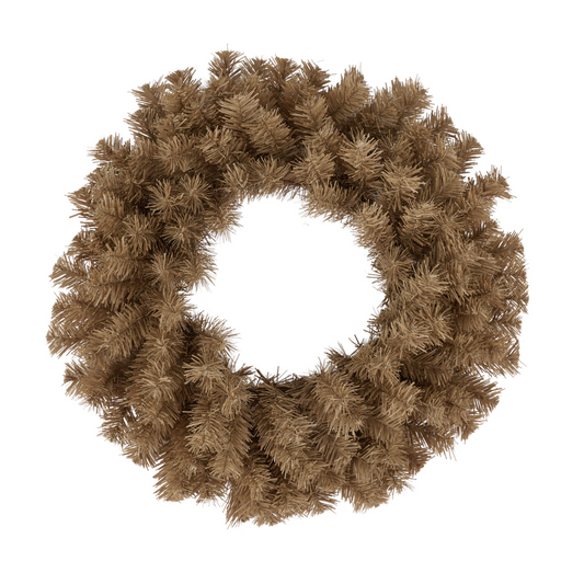Burlap Colored Wreath Base 20 Inch 135 Tips, Wreath Form, Craft Supplies, DIY Crafts, Wreath Making