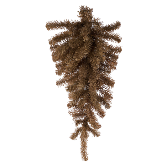 Burlap Colored Tear Drop Swag Base 30 Inches 70 Tips, Wreath Form, Craft Supplies, DIY Crafts