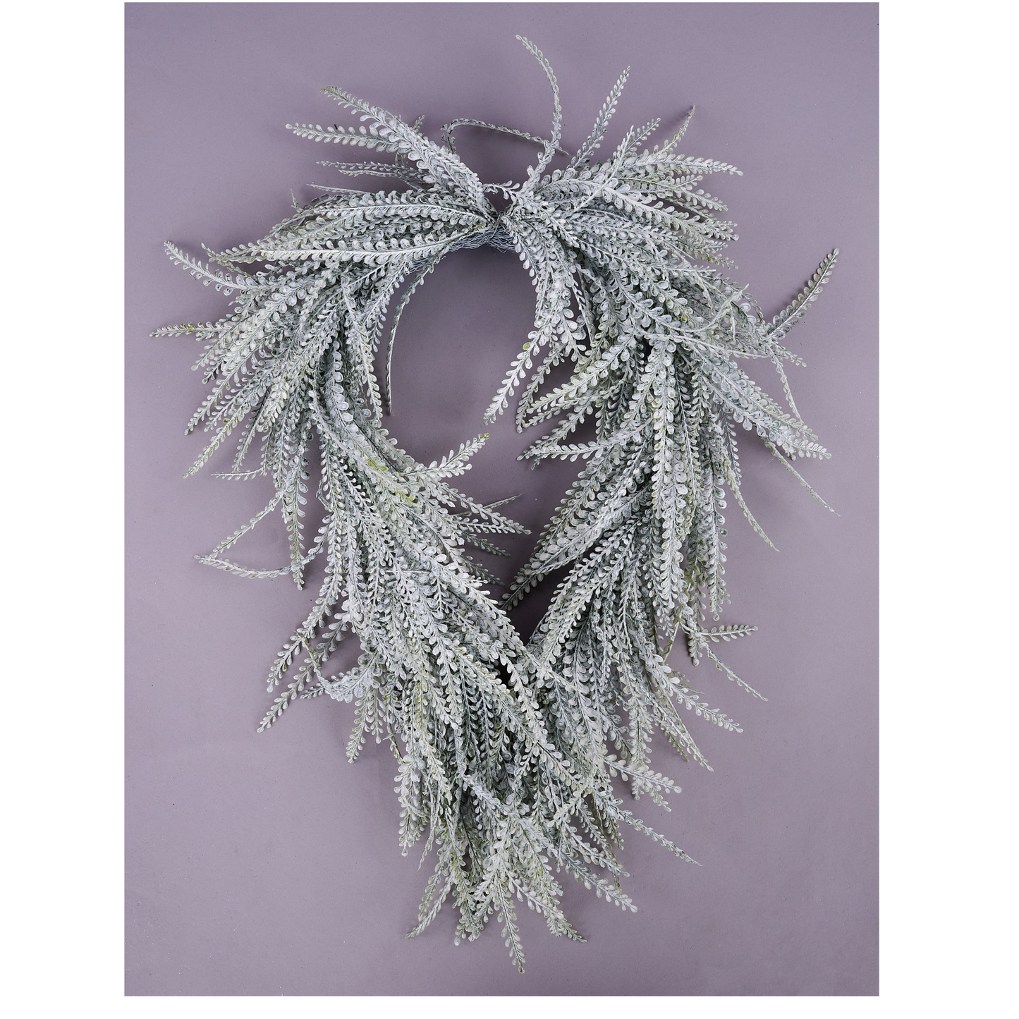 Draped Button Fern Base 26"L x 17"W, Wreath Form, Craft Supplies, DIY Crafts
