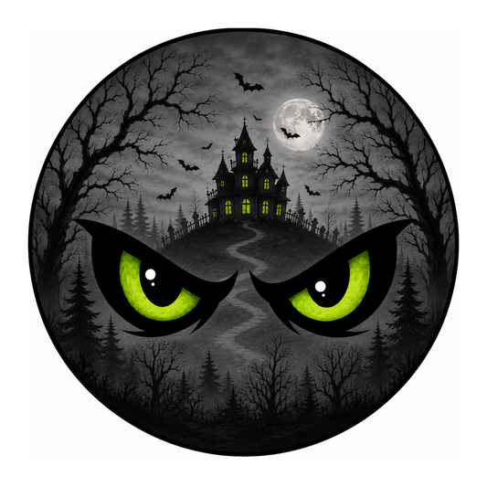 Spooky Eyes 10" Wreath Sign, Home Decor, The Ritzy Cactus