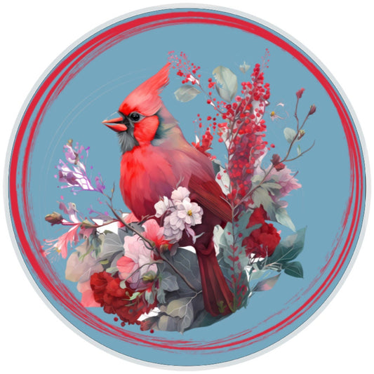10 Cardinal Sign , Wreath Sign, Home Decor