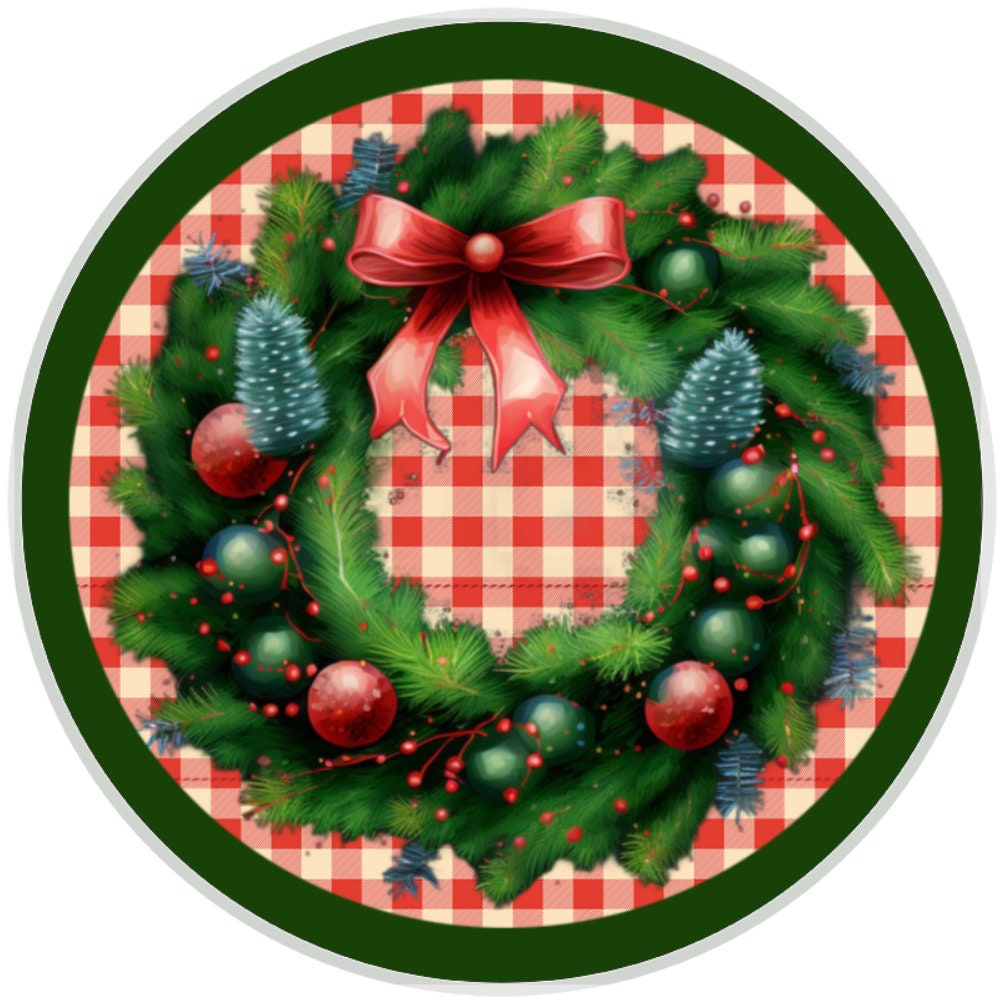 Country Christmas Wreath Sign, Wreath Sign, Home Decor