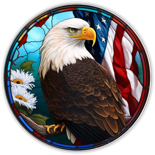 10 Patriotic Eagle Sign, Wreath Sign, Home Decor, The Ritzy Cactus