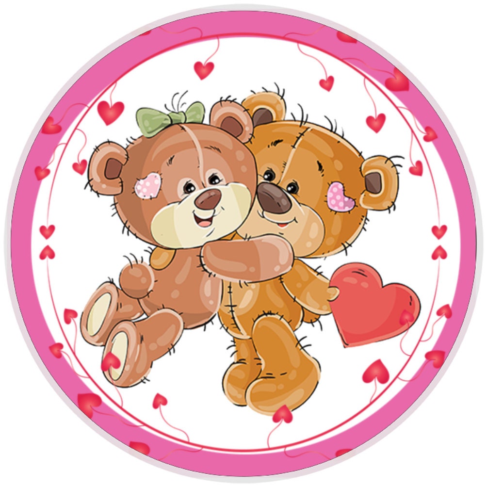 10 Love Bear Valentine Sign, Wreath Sign, Home Decor