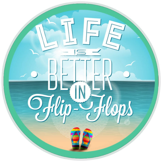 10 Life Is Better In Flip Flops Summer Sign, Wreath Sign, Home Decor