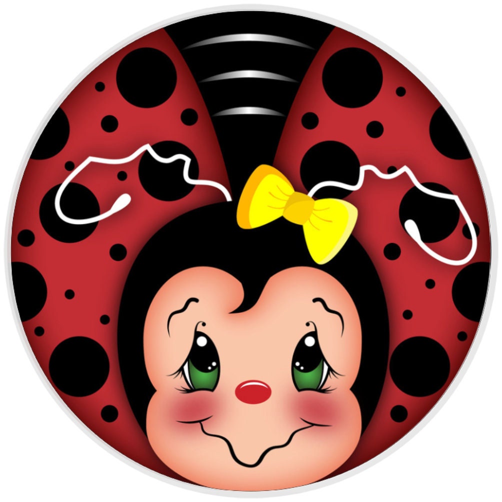 10 Ladybug Sign, Wreath Sign, Home Decor