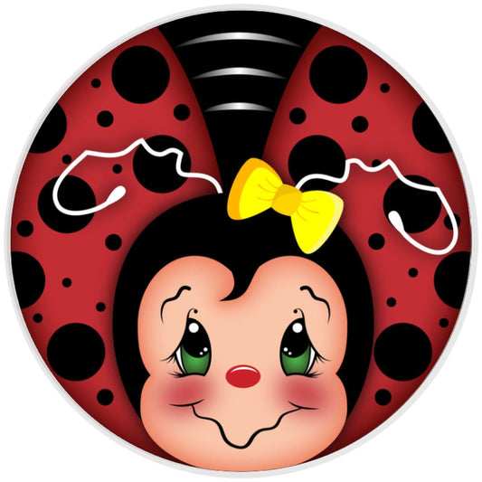 10 Ladybug Sign, Wreath Sign, Home Decor