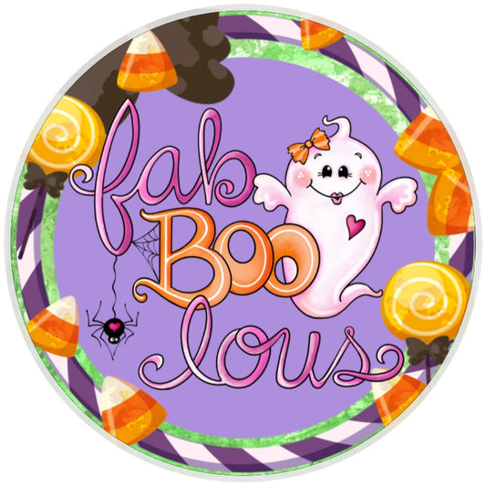 10 Ghost Candy Sign, Halloween Wreath Sign, Home Decor