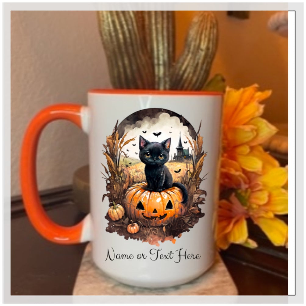 CHOOSE YOUR DESIGN  15 oz Halloween Mug, Personalized Mugs, Custom Coffee Mug, Personalized Coffee Mug, Personalized Gift