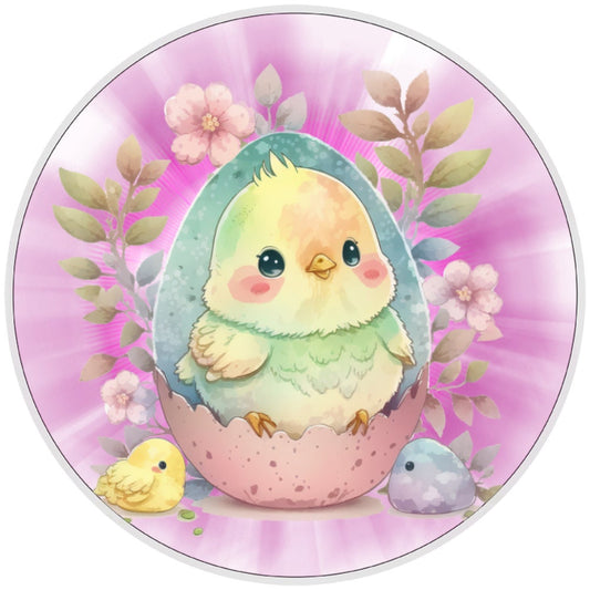 10 Easter Chick Sign, Wreath Sign, Home Decor