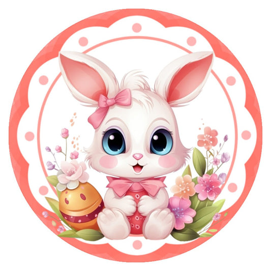 10 Easter Bunny Sign, Wreath Sign, Home Decor