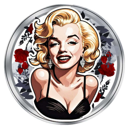 10 Marilyn Rose Sign, Miss Monroe Sign, Vintage Look Sign, Home Decor, Metal Sign, The Ritzy Cactus
