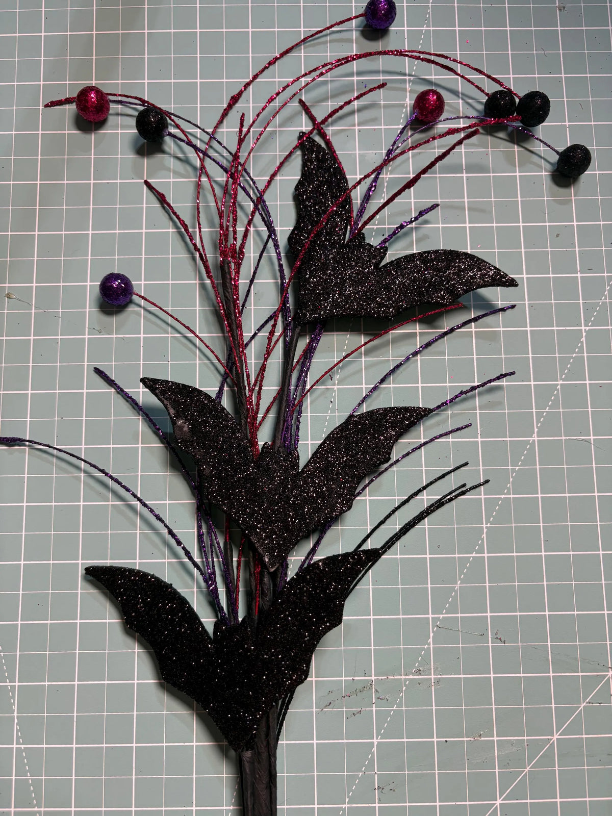 DIY Halloween Wreath Kit, Ghost Glam Edition by The Ritzy Cactus, Seasonal Wreath Kit. This is a WREATH KIT