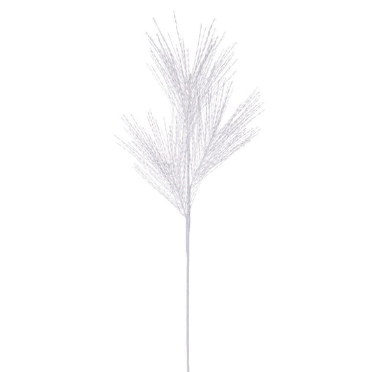 White 3-Tip Starburst 31 Inch Spray, Holiday Spring Christmas Wreath Spray, Holiday Embellishment