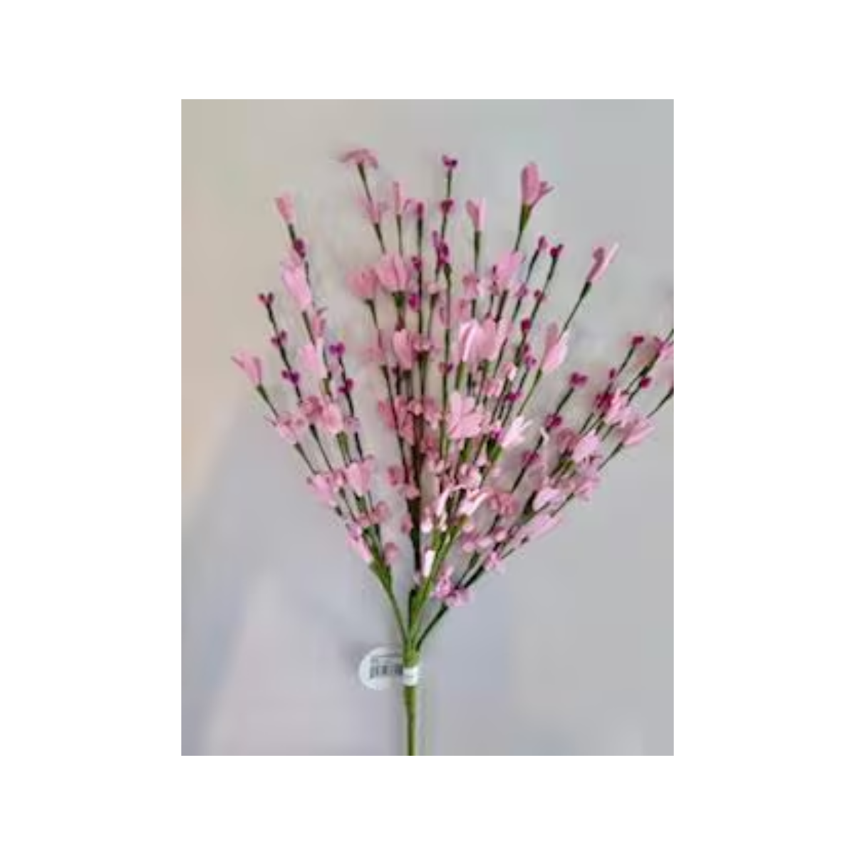 20" Pink Foam Blossom Spray, Wreath Embellishment, Wreath Supplies, Home Decor, Greenery, DIY Craft Supply