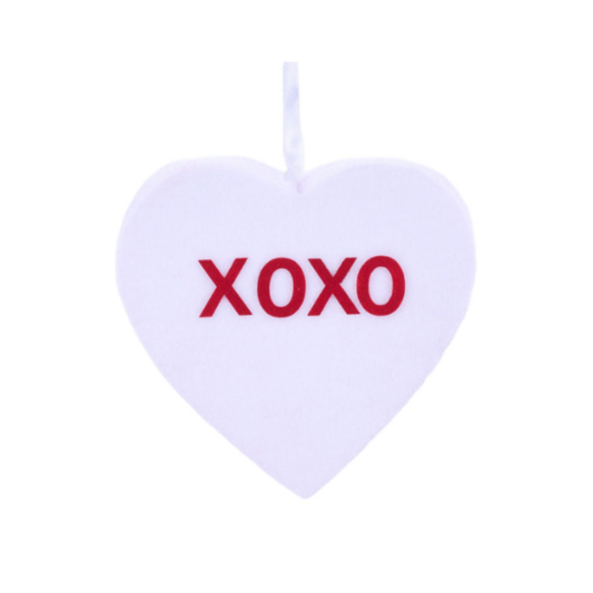 XOXO Conversation Heart  Wreath Embellishment –  Door Decor Wreath Attachment