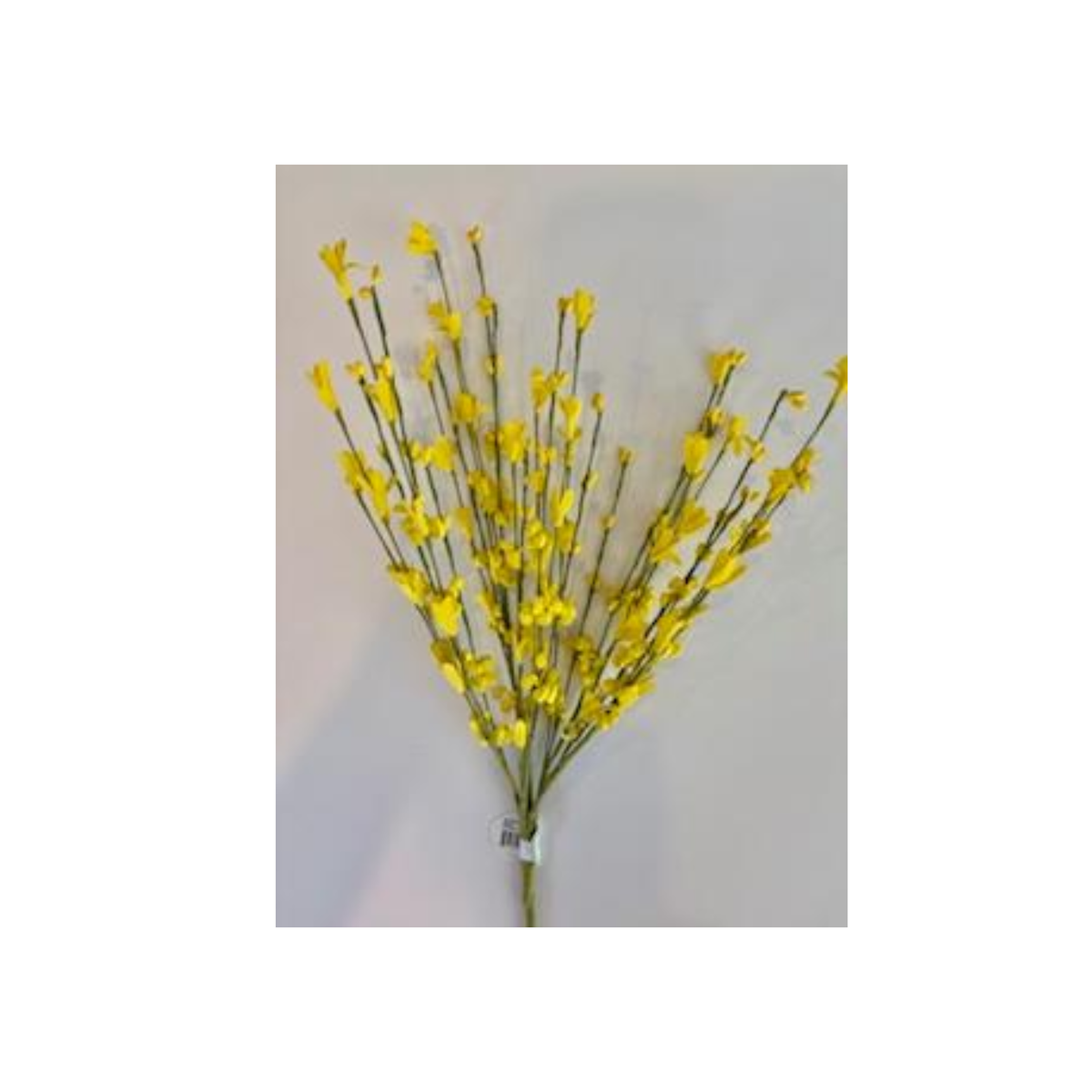 20" Yellow Foam Blossom Spray, Wreath Embellishment, Wreath Supplies, Home Decor, Greenery, DIY Craft Supply
